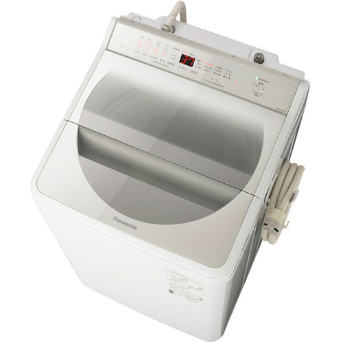 投入口が広く洗浄力が高い、パナソニック全自動洗濯機NA-FA80H7